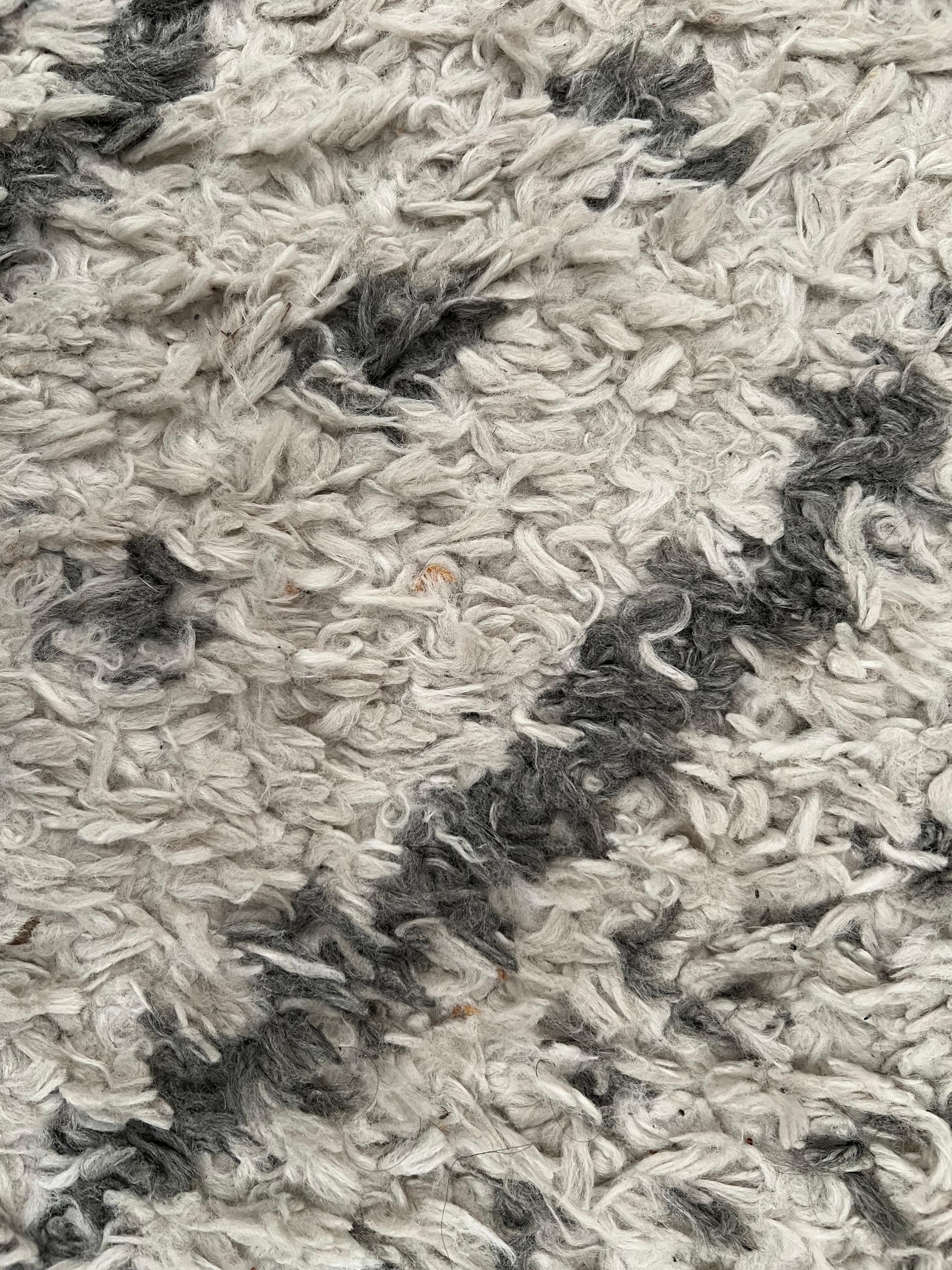 Area rug in master bedroom. Should have been cleaned or replaced.