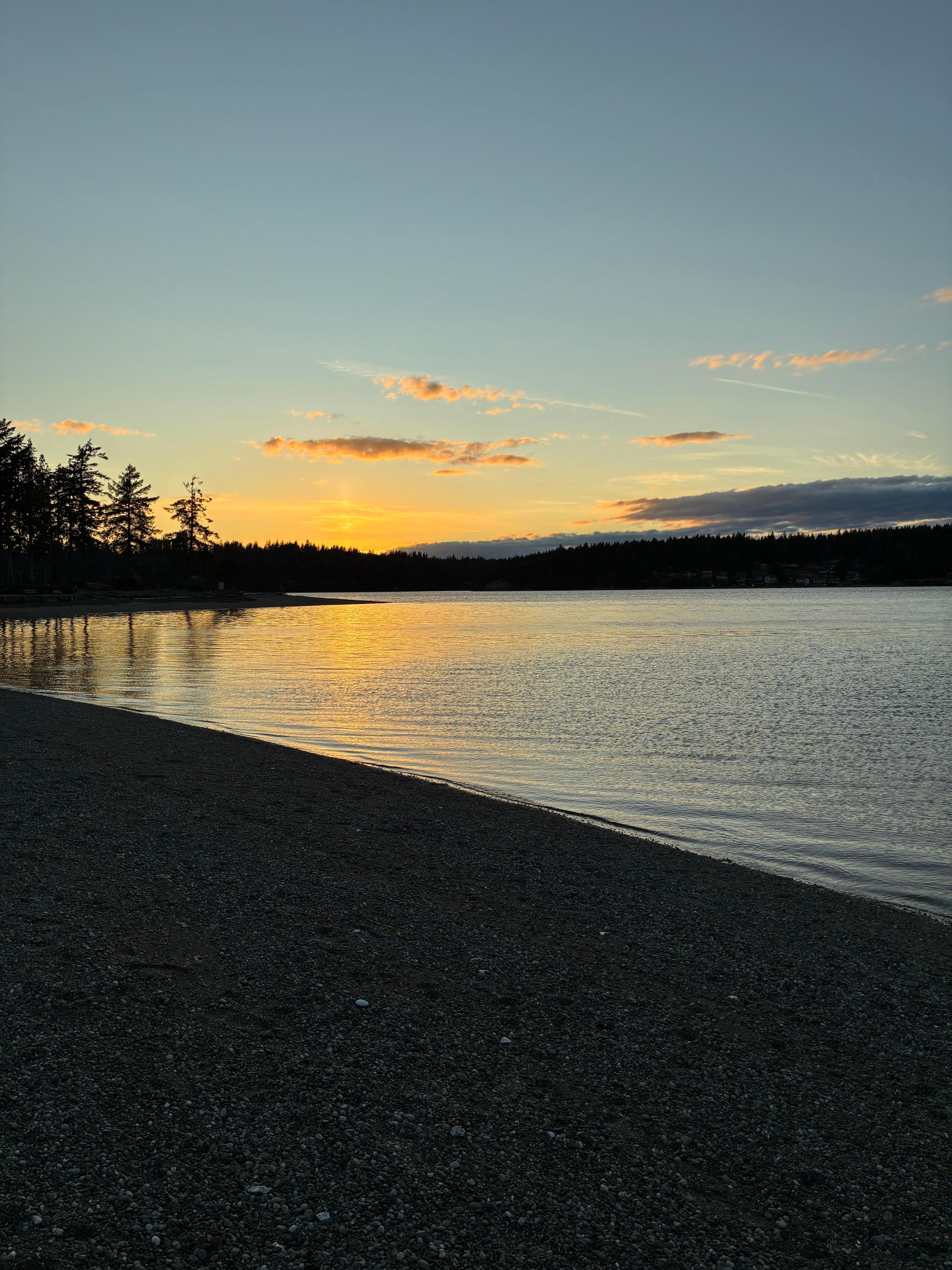 Sunset on South Puget Sound