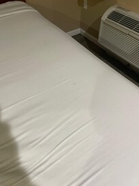 Stain on blanket