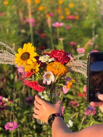 You-Pick Flowers - best team building activity ever!