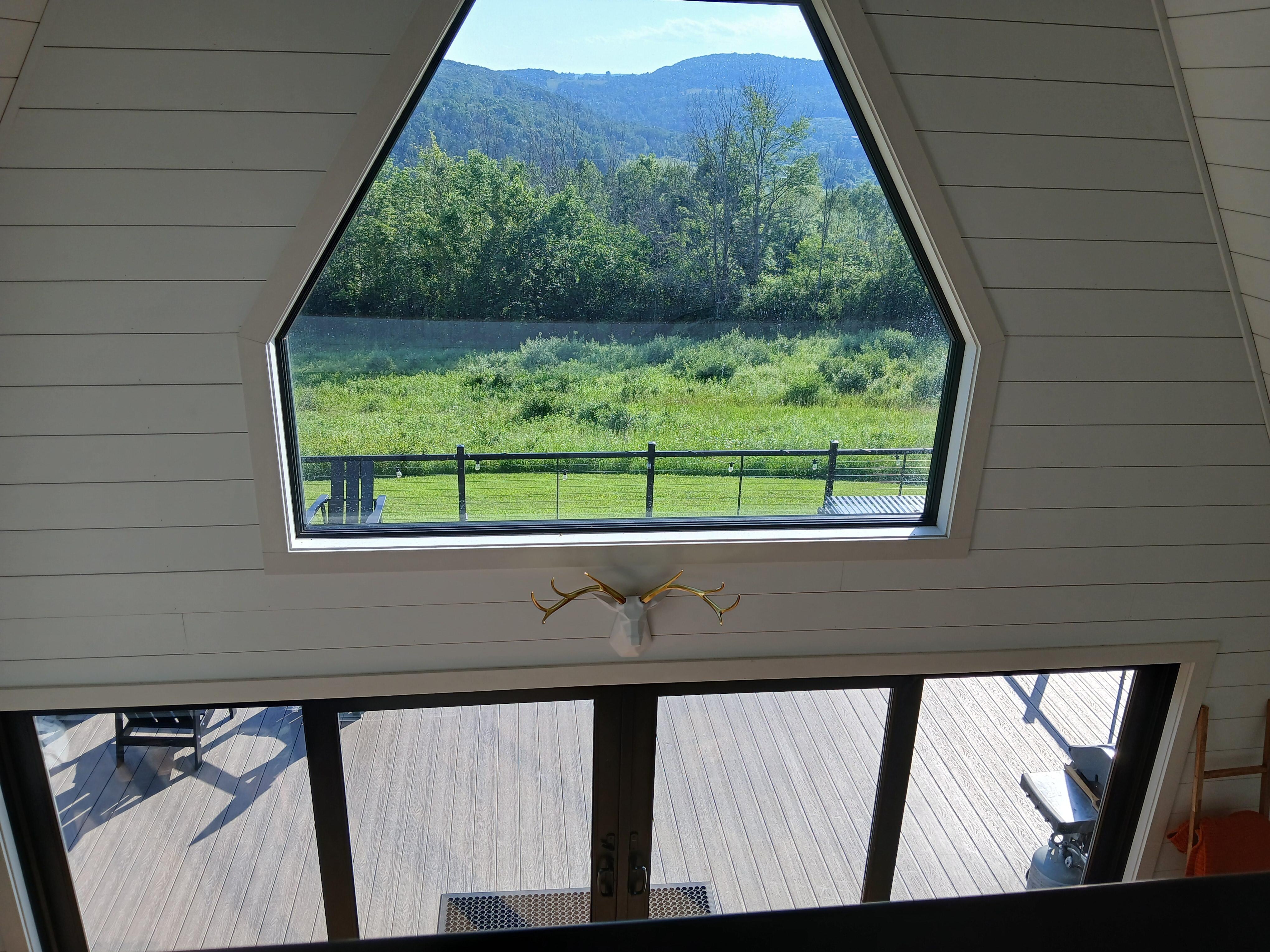 View from second floor