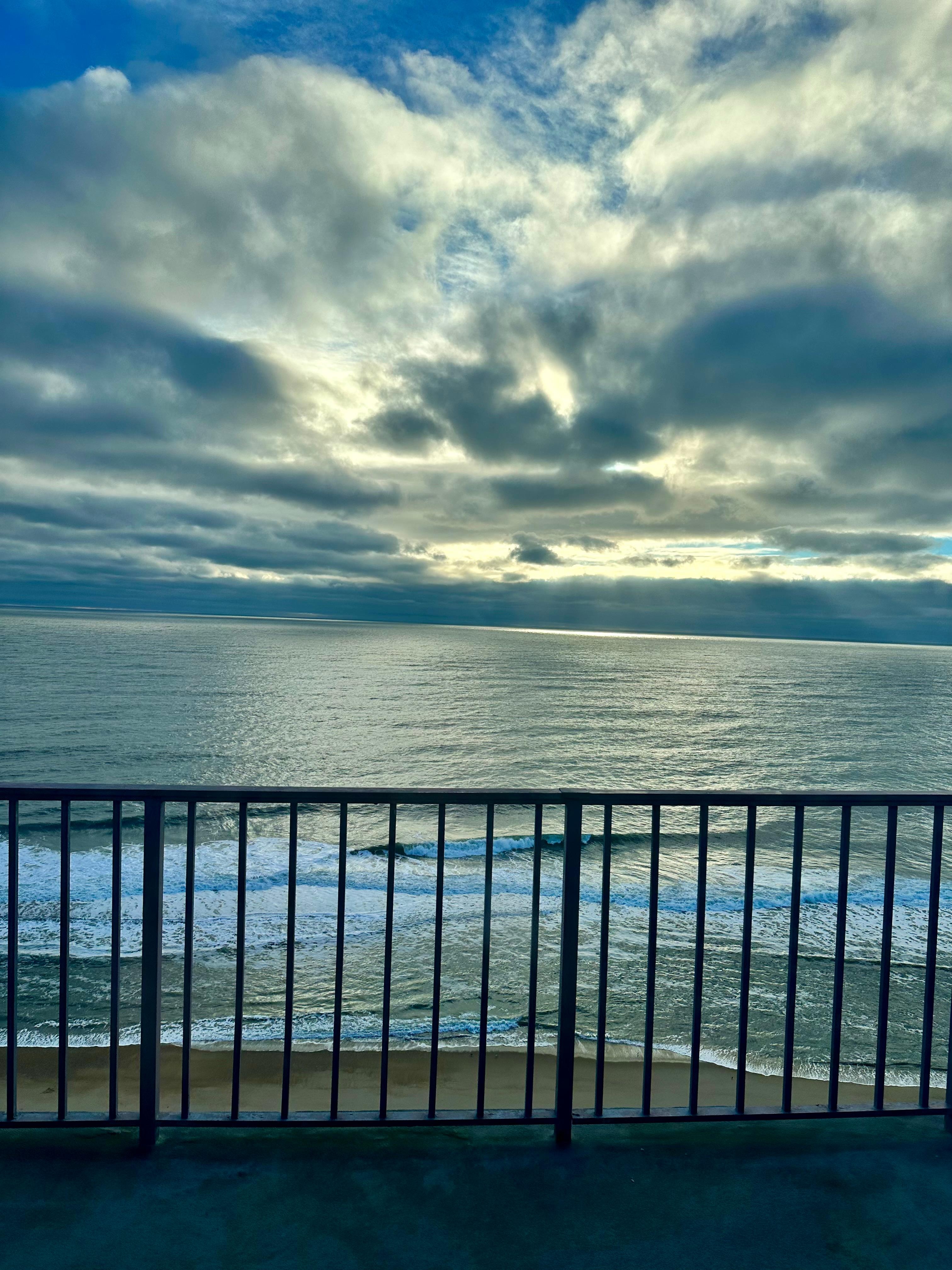 Beautiful view from the balcony!