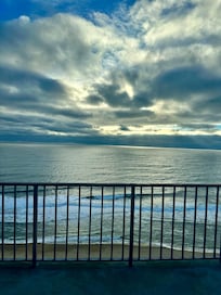 Beautiful view from the balcony!