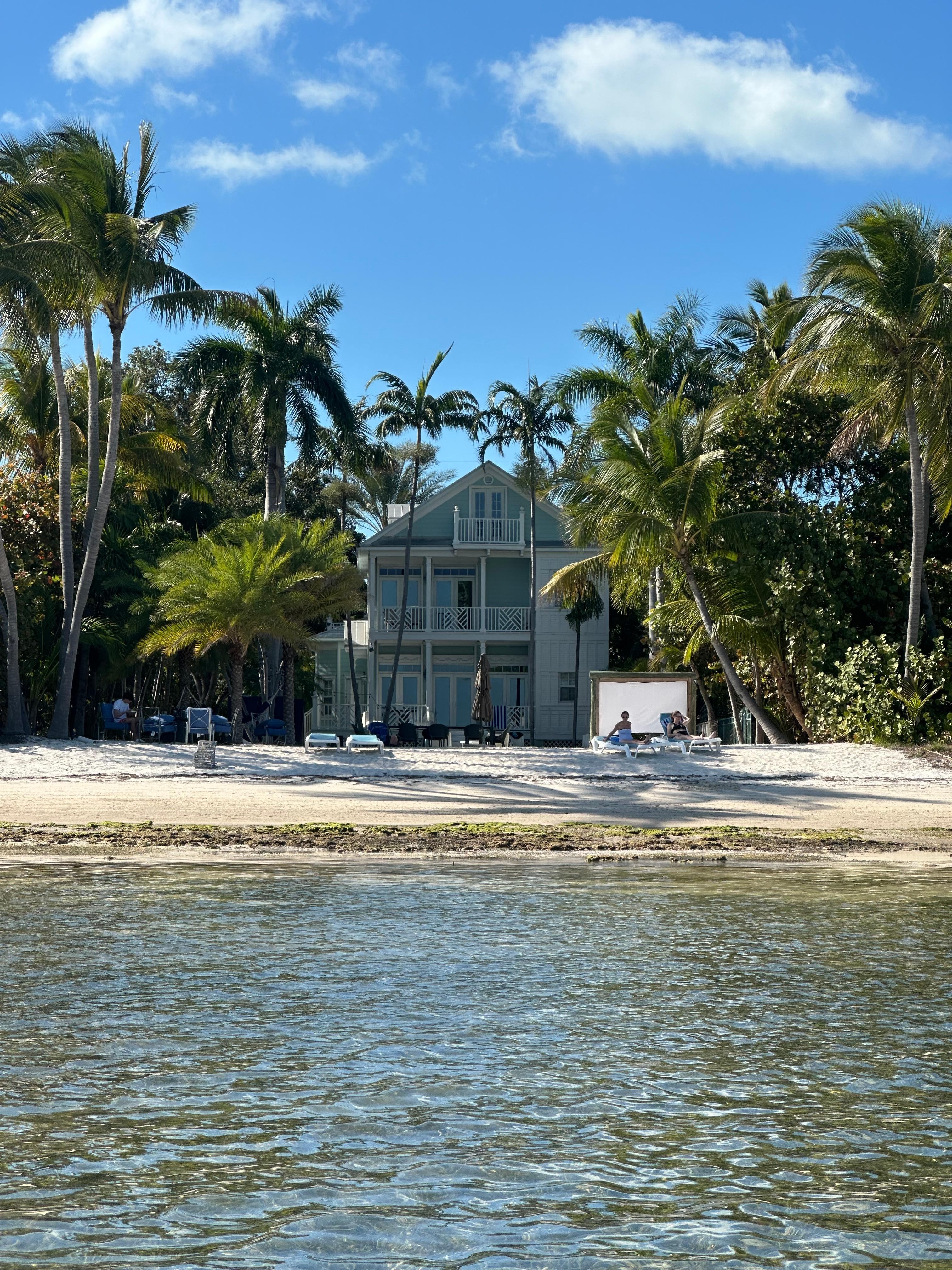 View from the ocean. 