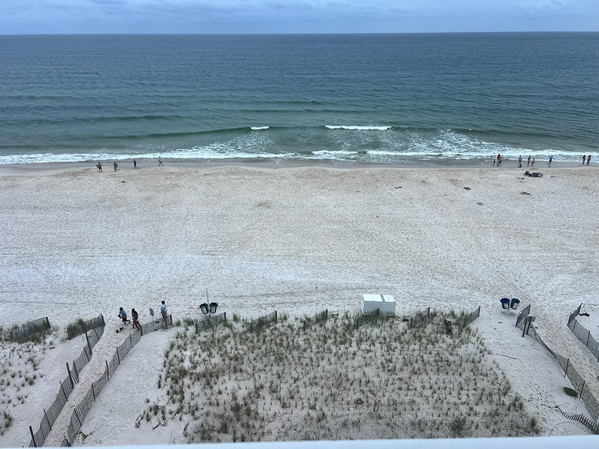 evening view from balcony 