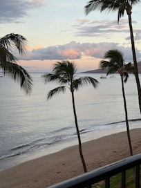 View from our 5th floor balcony