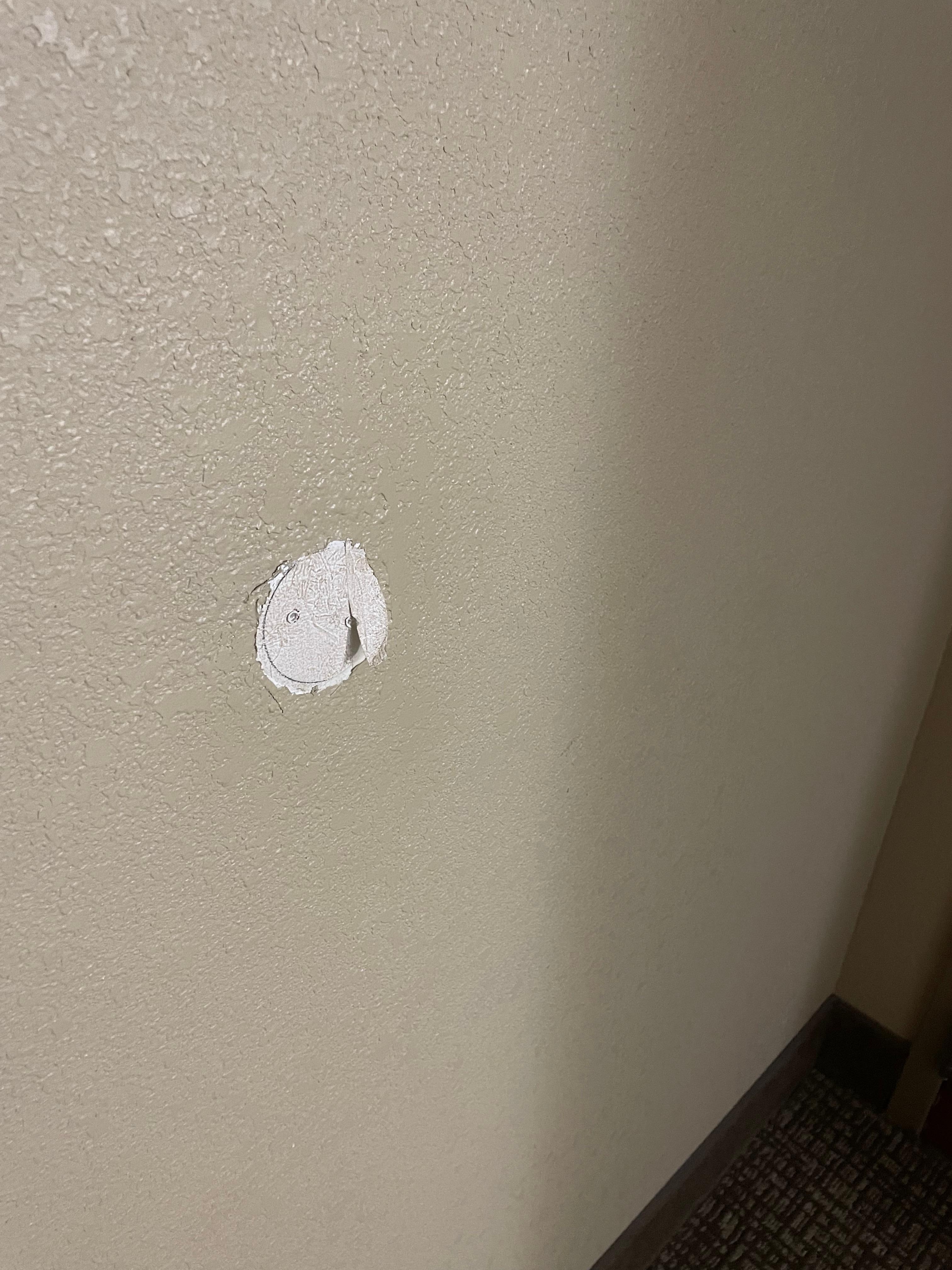 Hole in wall