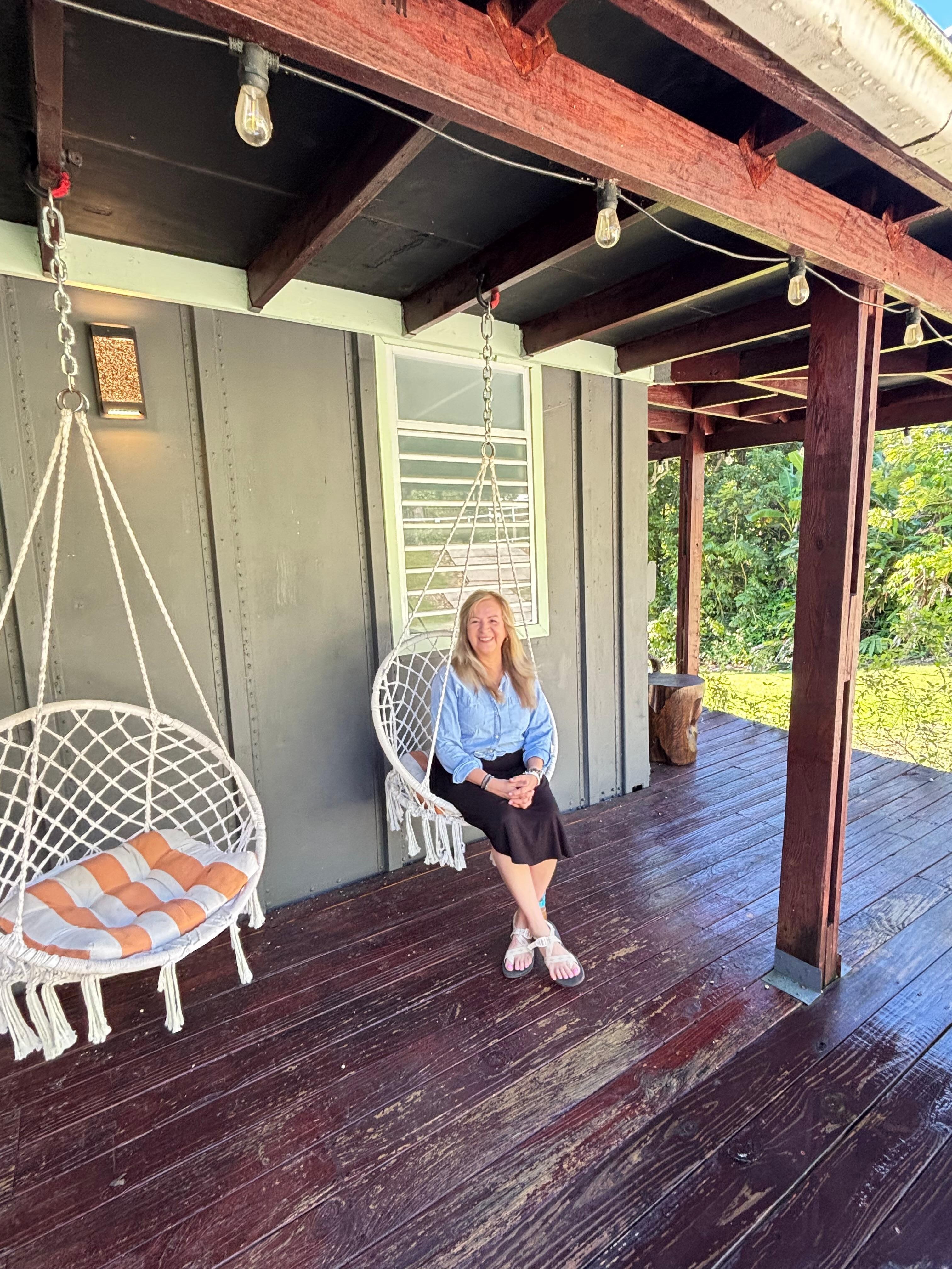 Front deck