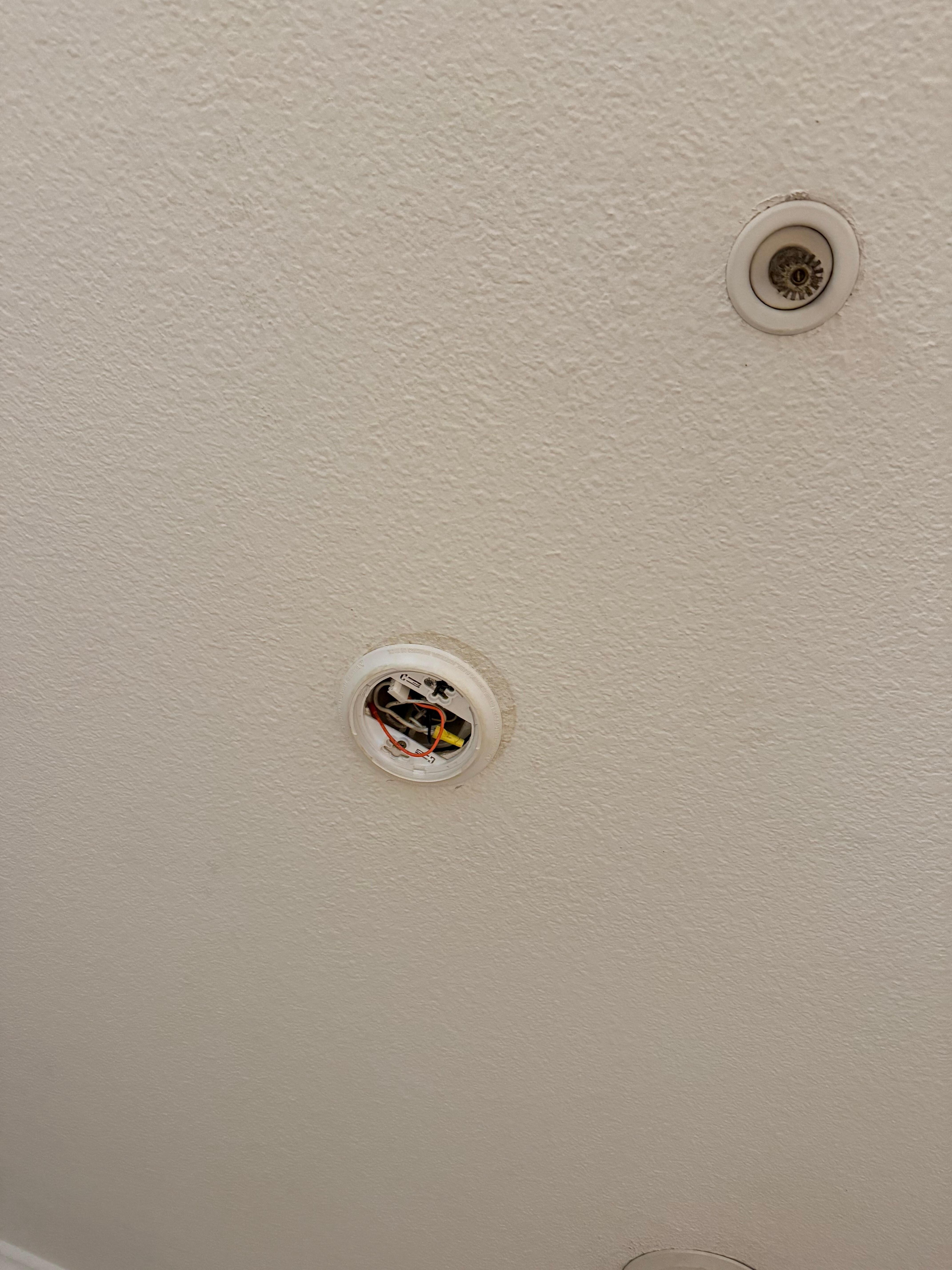 No smoke detector even though I booked a non smoking room!