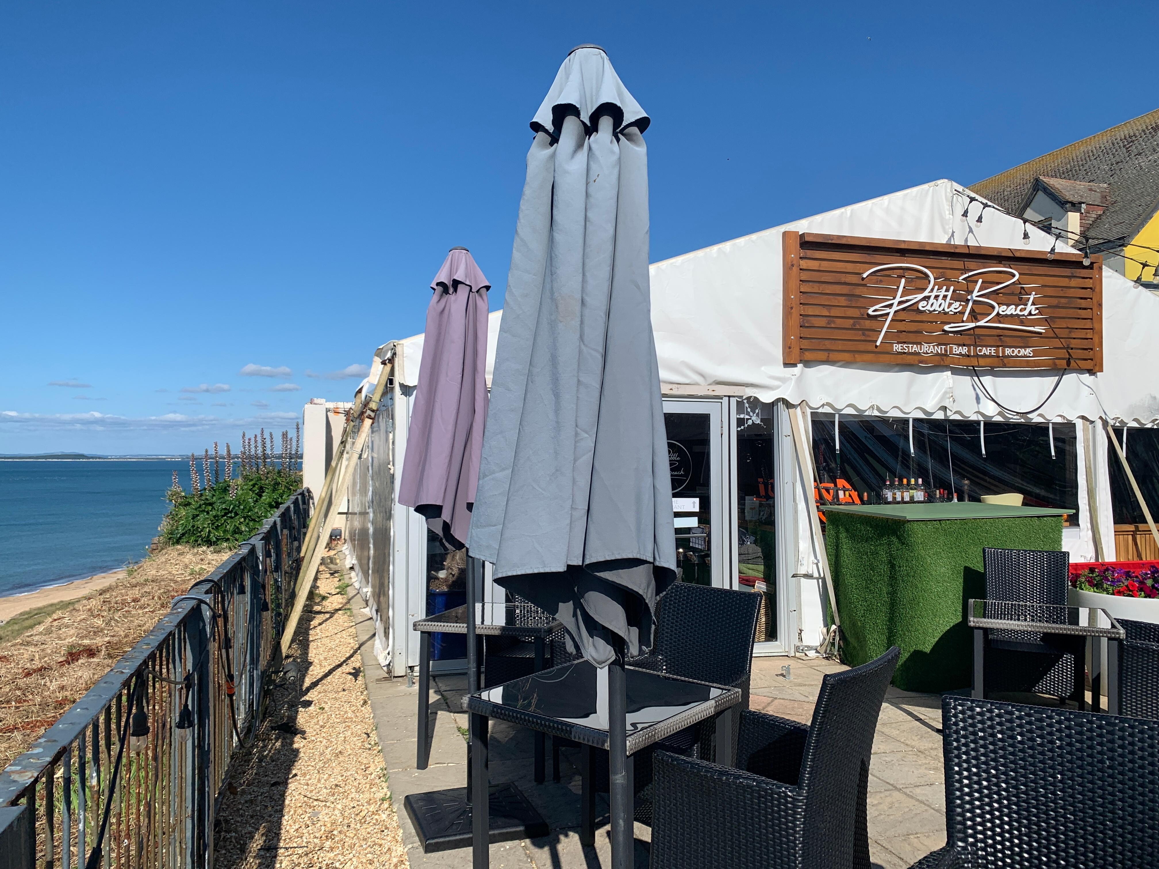 The terrace bar