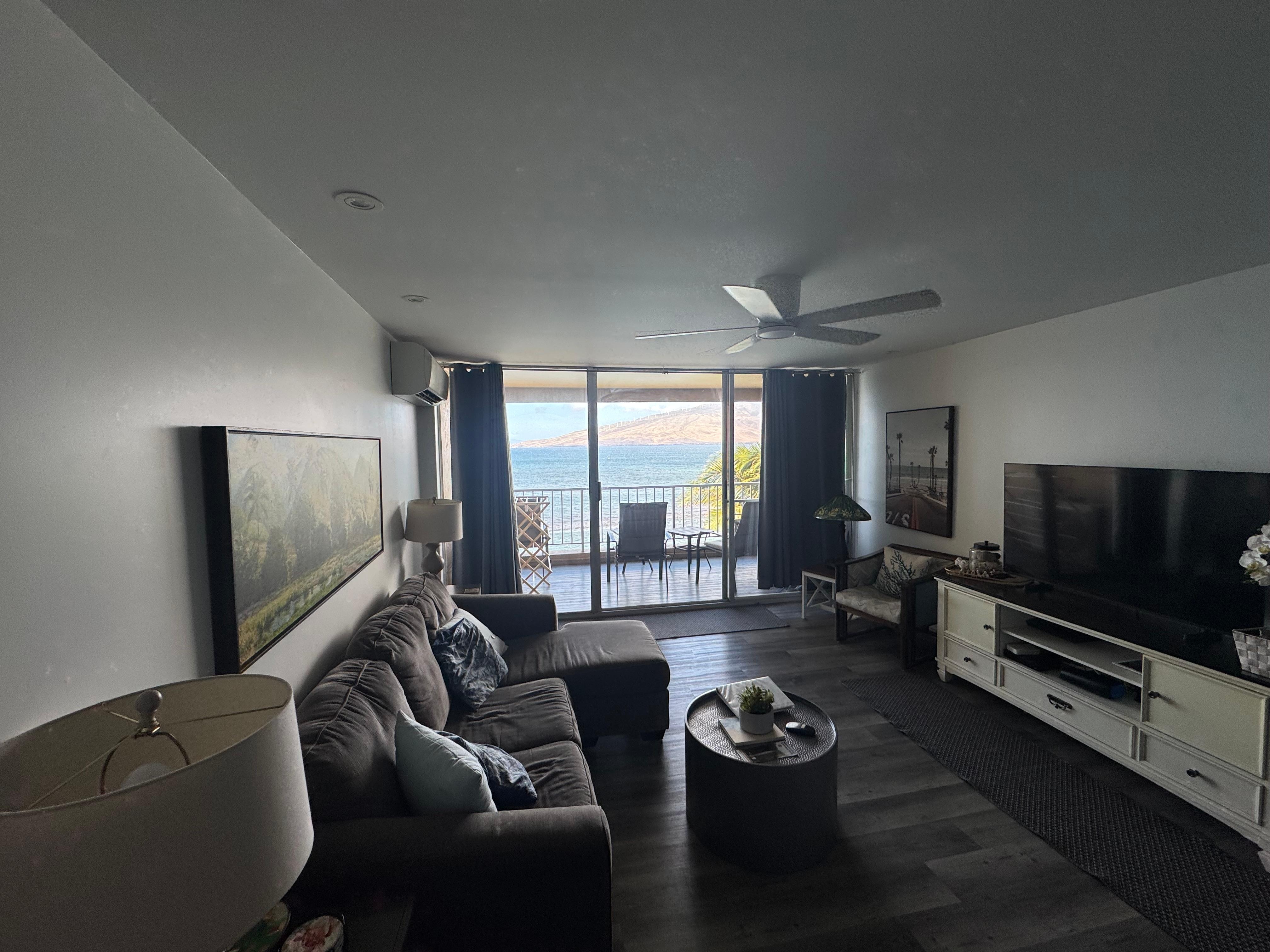 View as you walk in the door. 