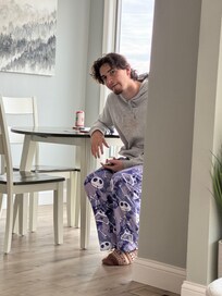 Hanging out…anyone ready for cards?