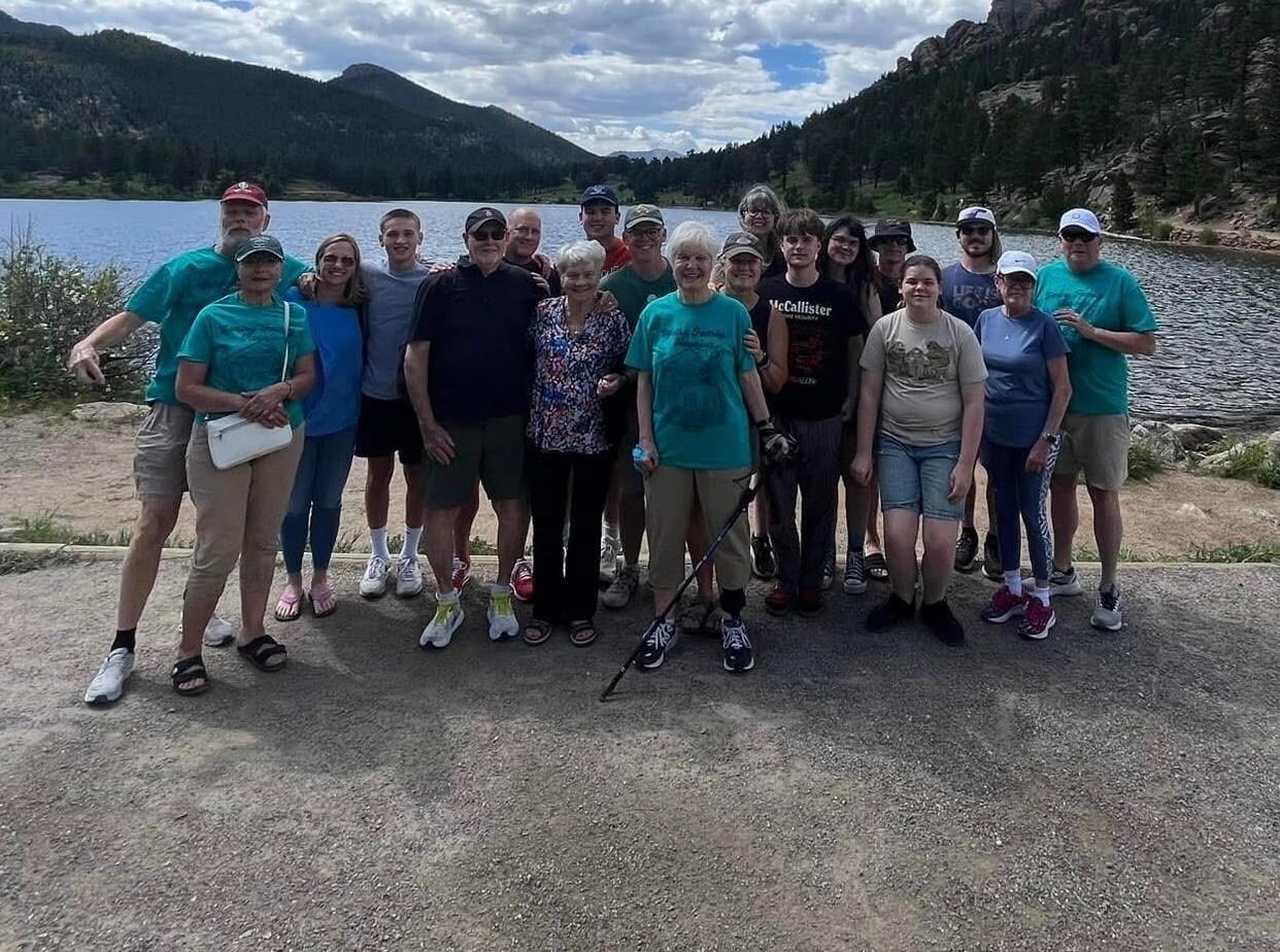 At Lily Lake.