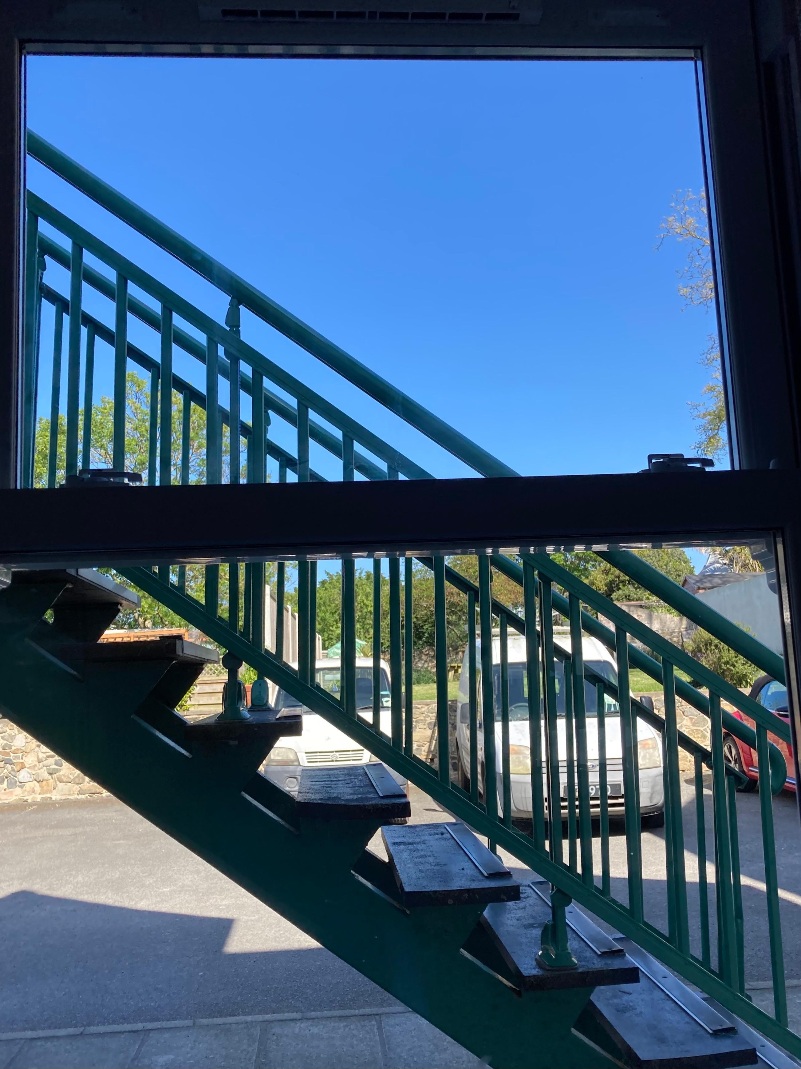 A view from the bedroom 