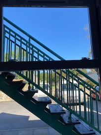 A view from the bedroom