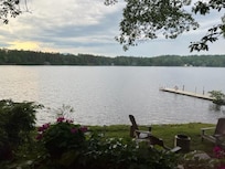 The most enchanting view - taken from the dining room window.