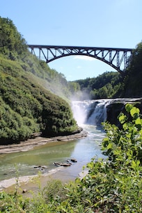 Upper Falls at Letchworth State Park