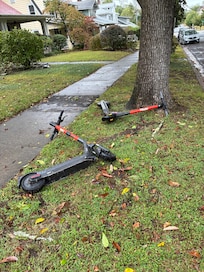 Electric scooters available closely