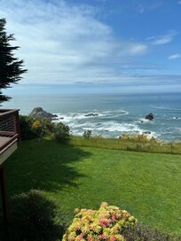 View from the huge living room
