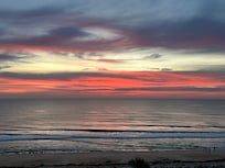 Sunrise from balcony