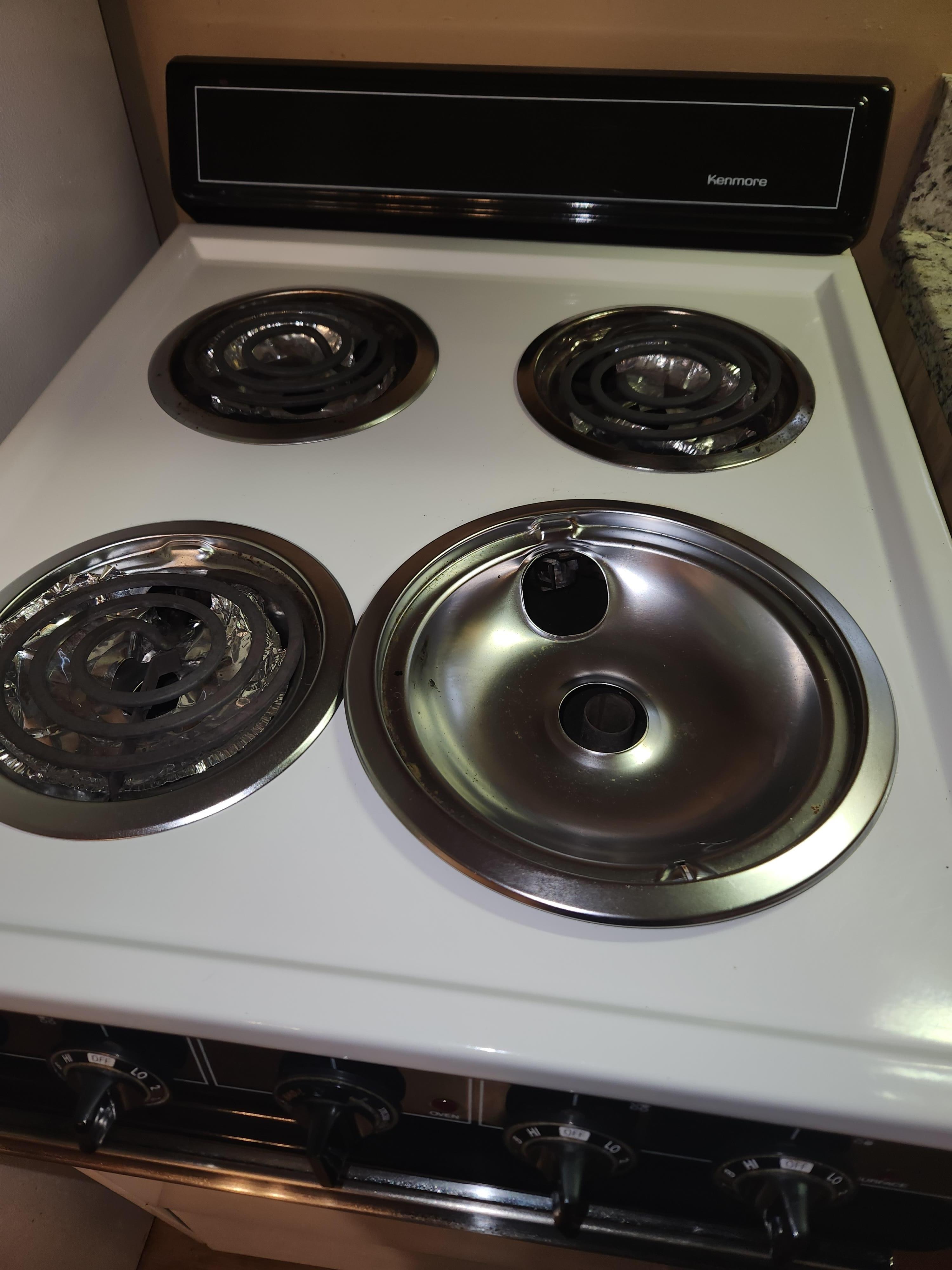 Missing grill on large eye