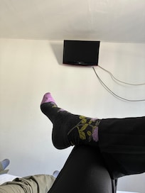 Our “big screen” TV.