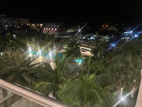 Night view of the resort