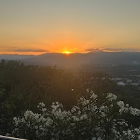 Sunset in Mougins