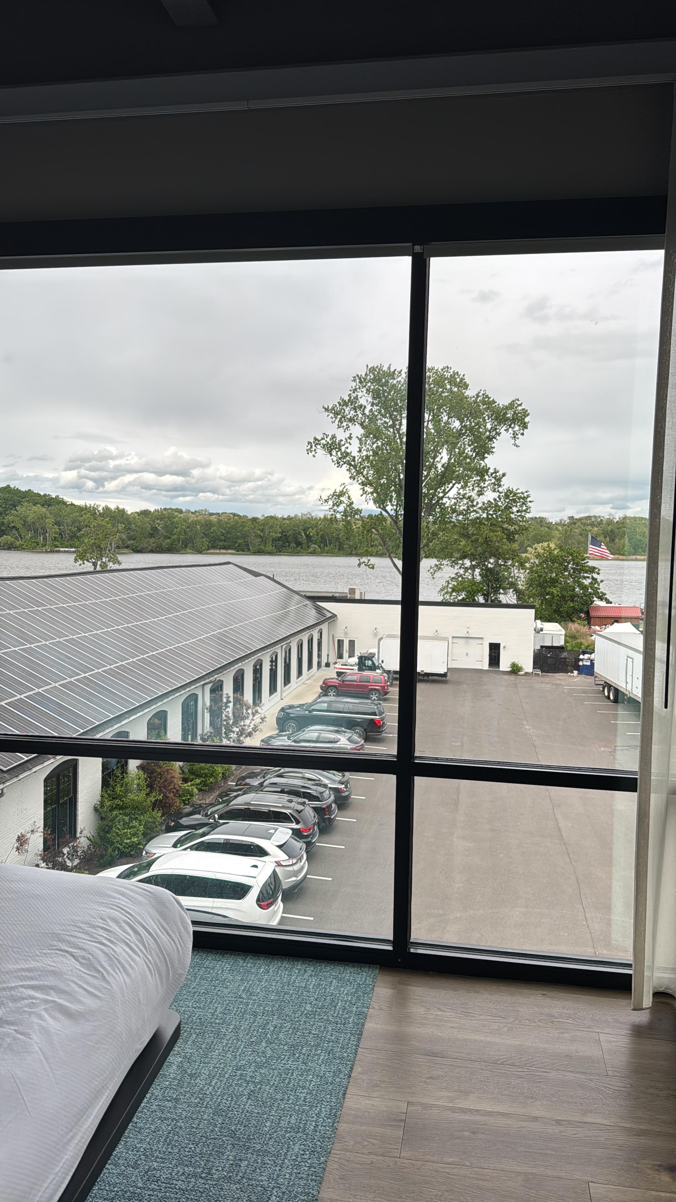 Floor to ceiling windows