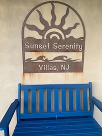 In front of of the house