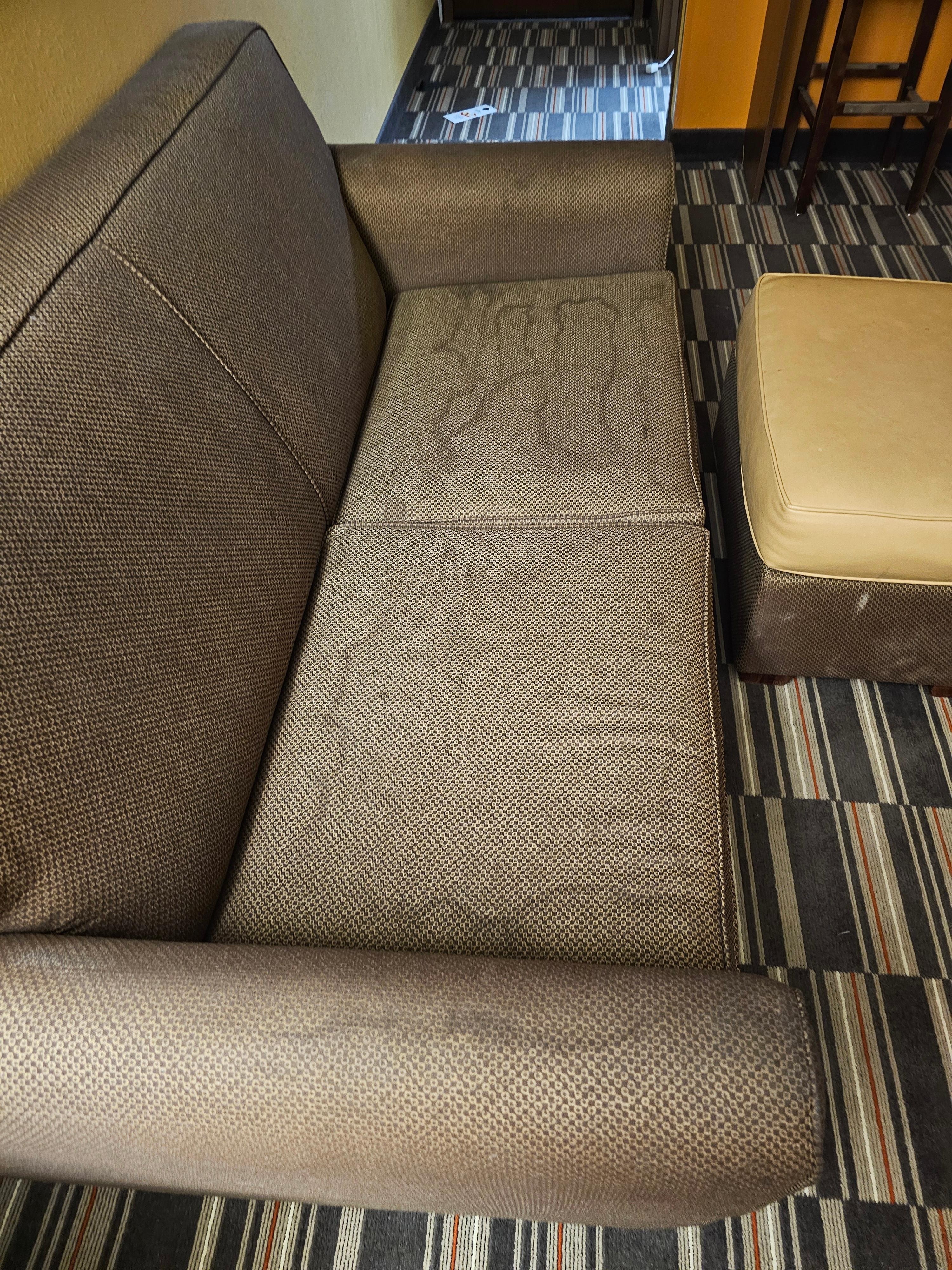Sofa with pet urine everywhere. Disgusting.