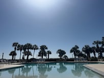 Pool view out to ocean