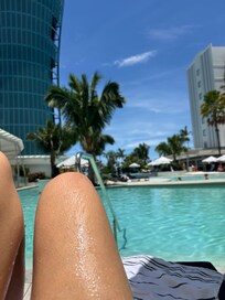 Relaxing by the pool Crystalbrook Riley you are sensational ❤️