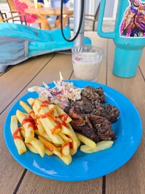 The jerk chicken at lunch by the pool/beach is fantastic