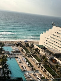 View from balcony of room