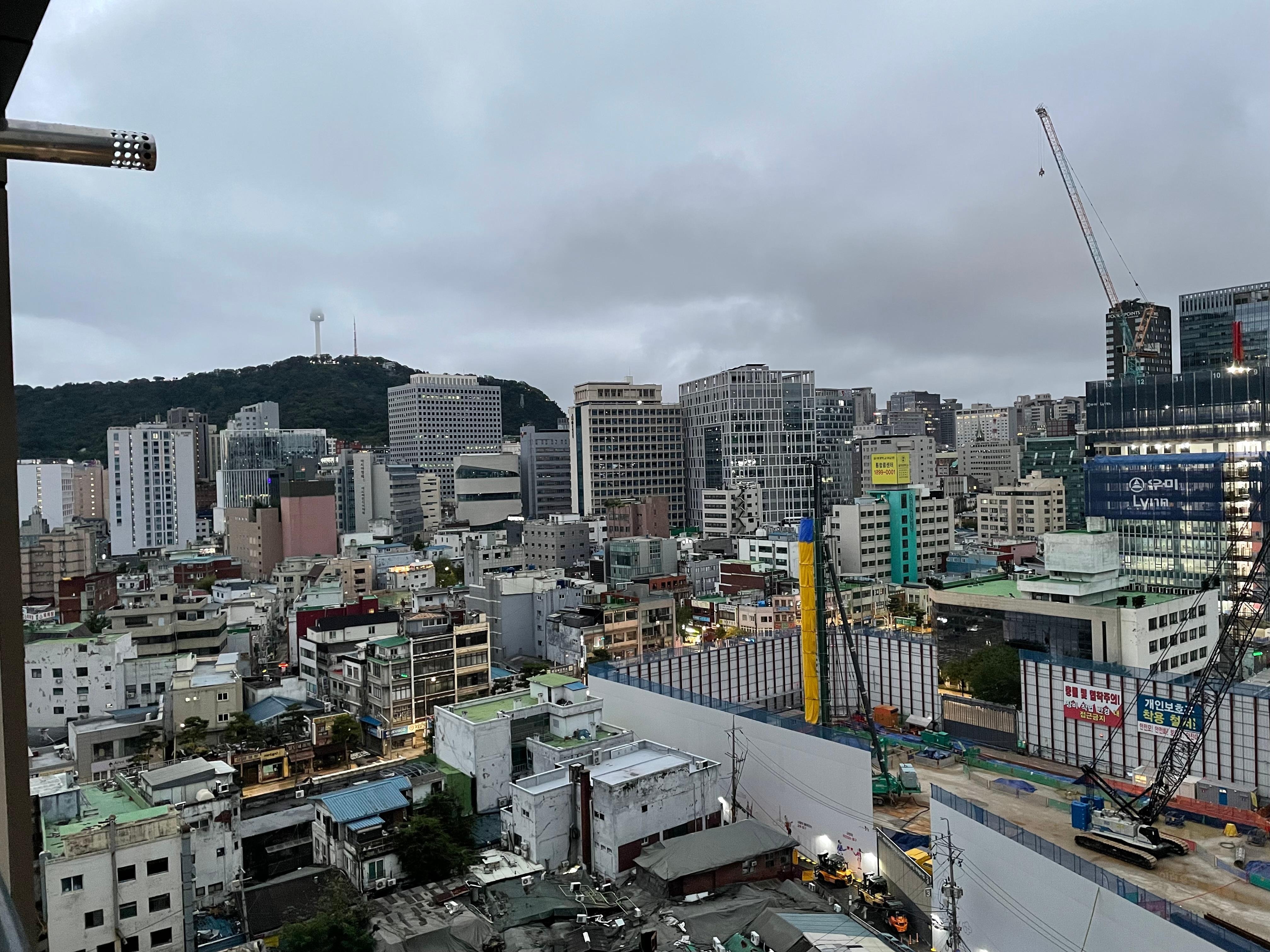 Another view from the balcony