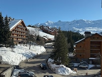 View from the kitchen toward the La Ronde Pointe and the Doron trail.
