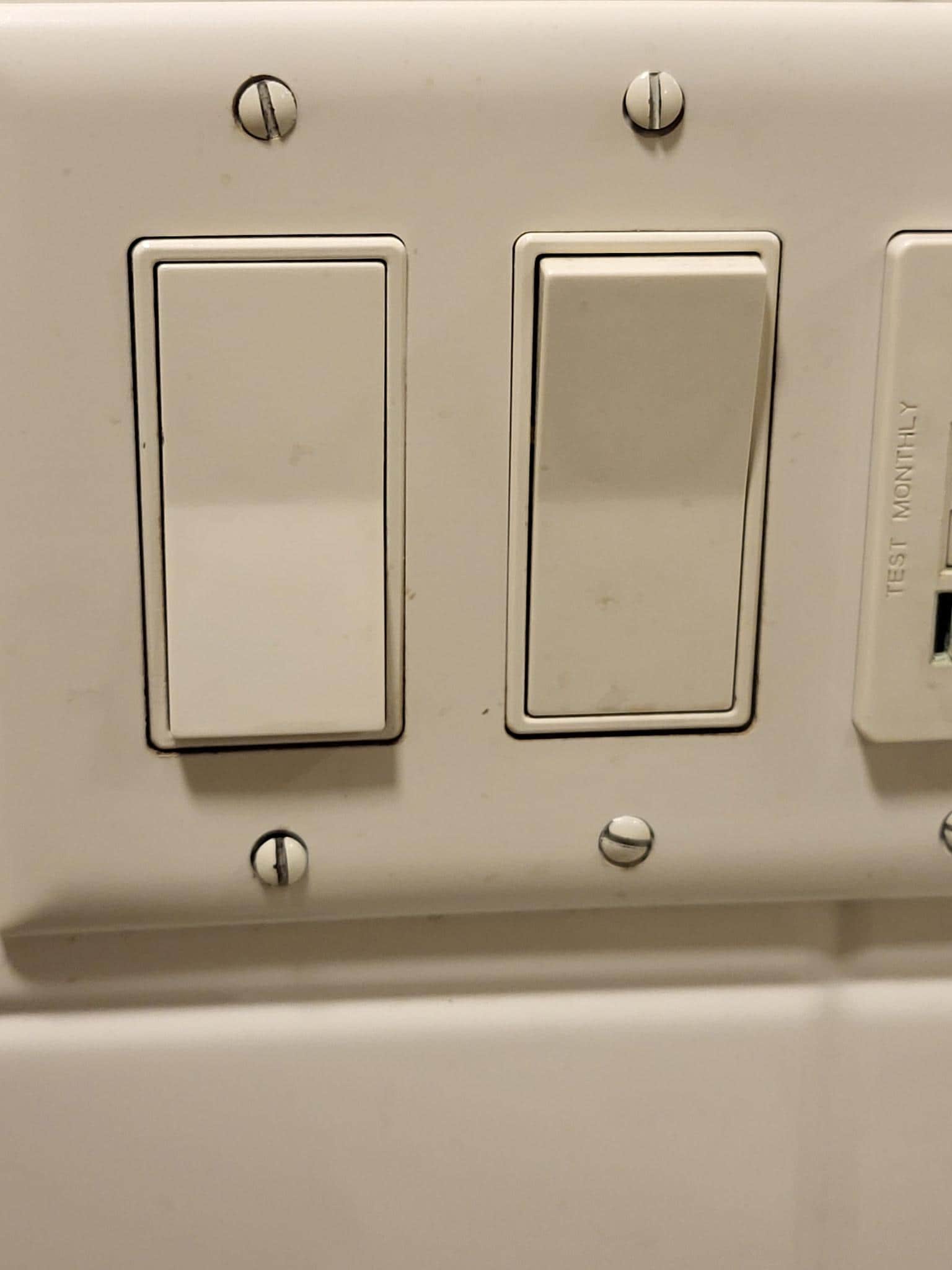 Filthy light switches