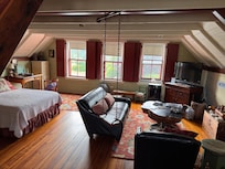 The main space as seen from the kitchen