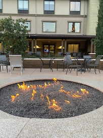 Love their fire pit