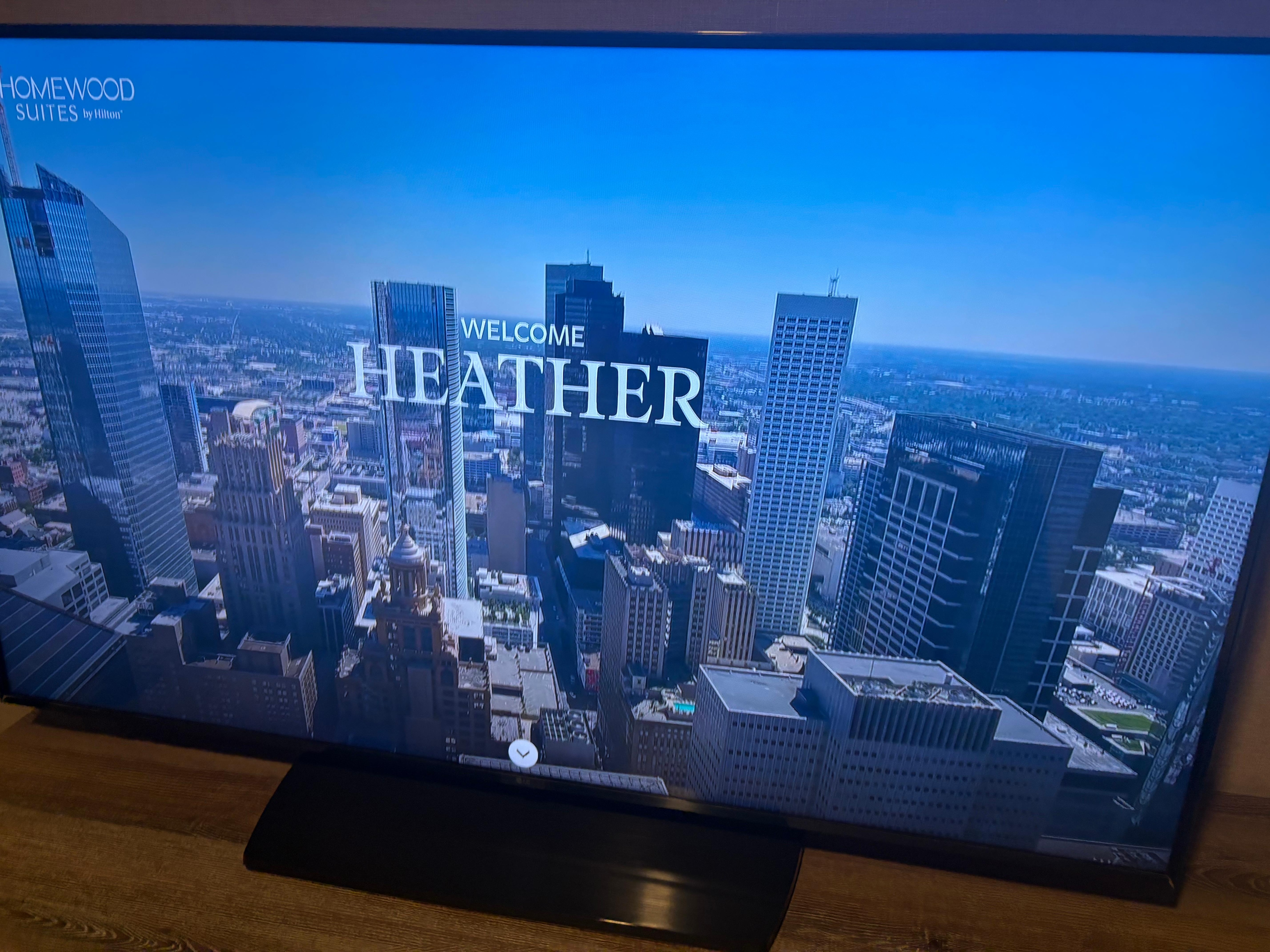 Sweet personalized greeting! 