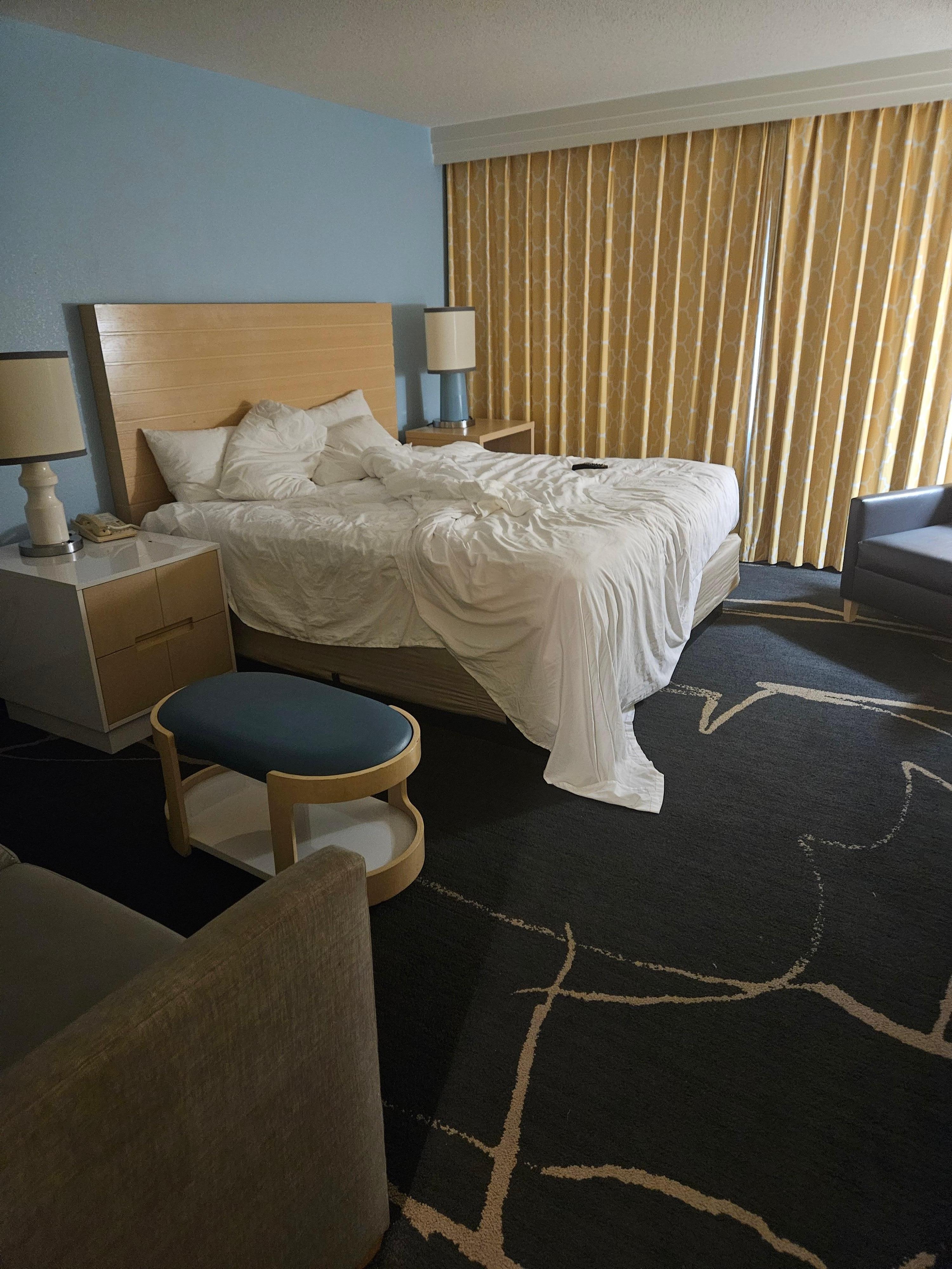 First room that was given was not clean 