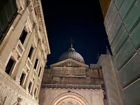 객실에서 본 풍경입니다. 밤에는 별이 잘 보입니다.