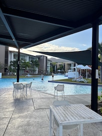 One of the pool areas.