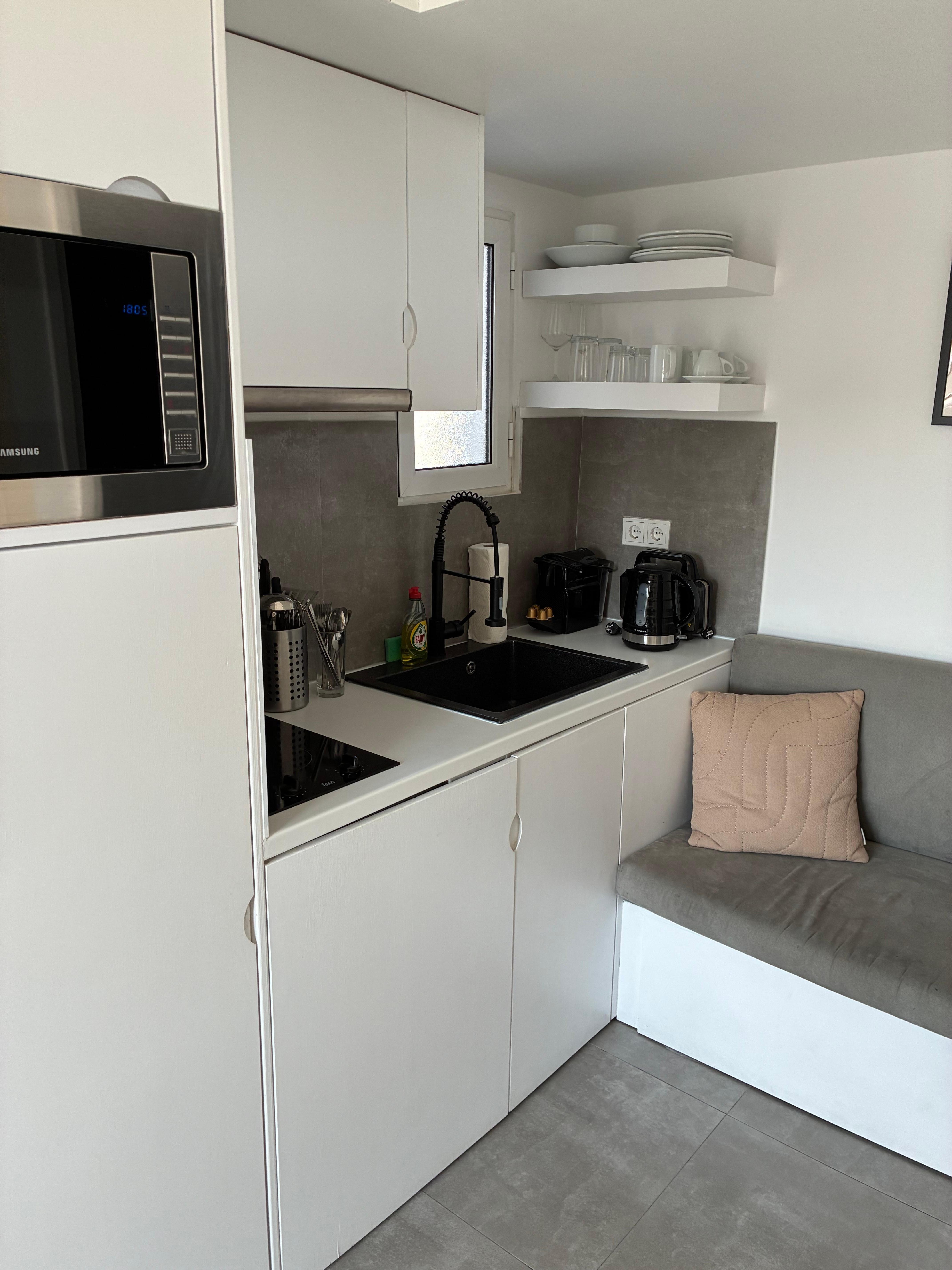 Küchenbereich Dachwohnung