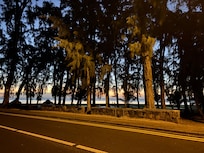 Flic en Flac in the evening