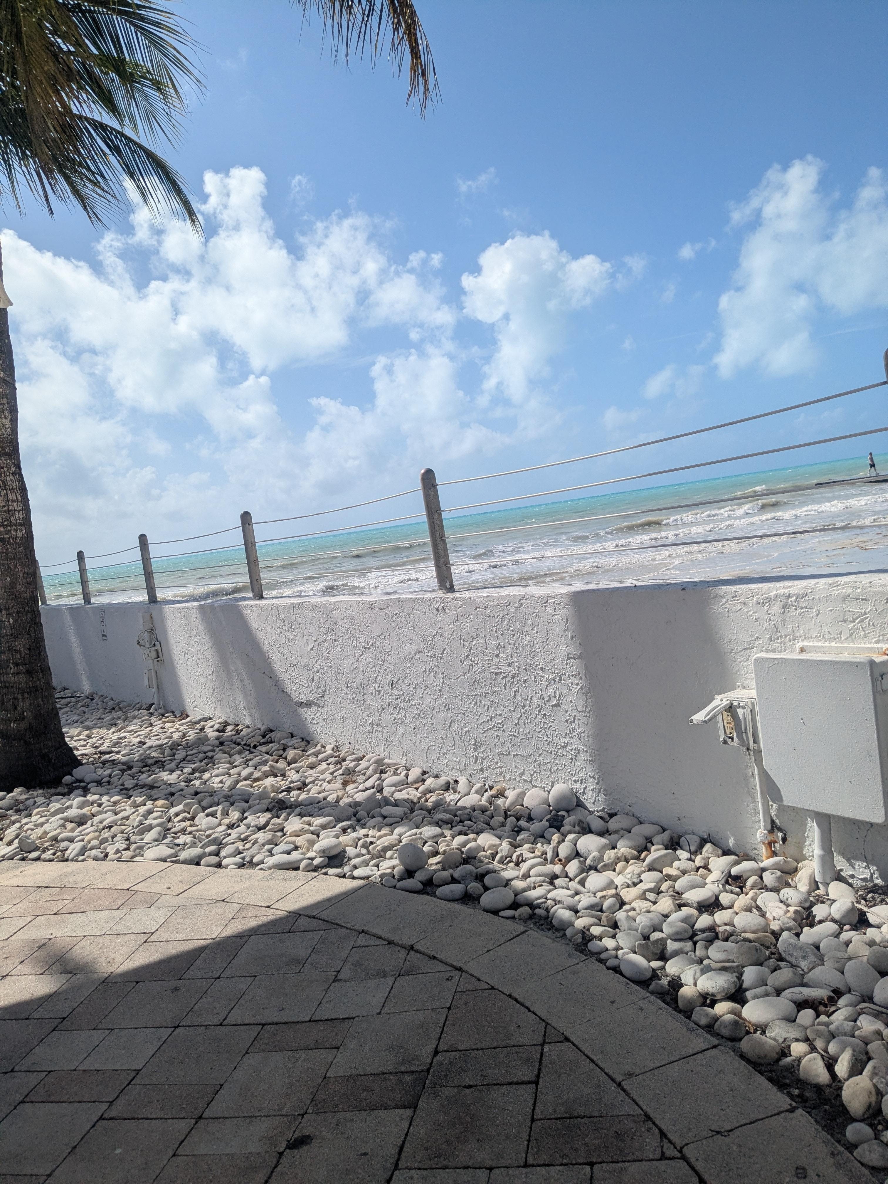 Ocean view from the pool 