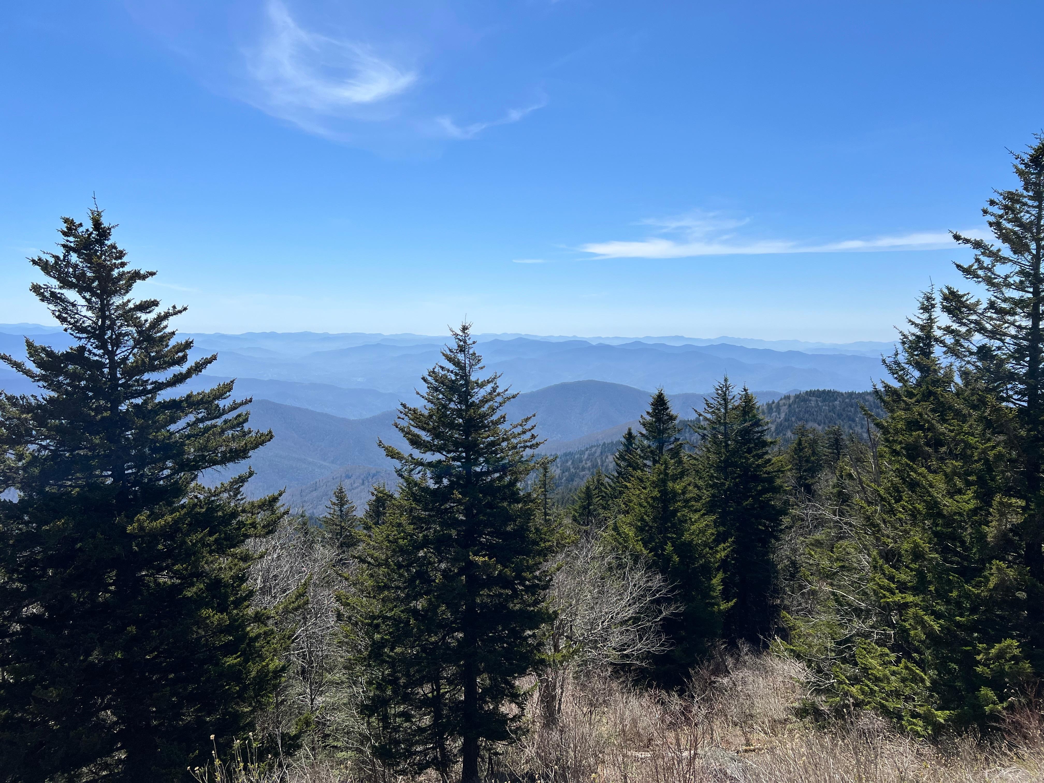 View of the Smokies. Beautiful 
