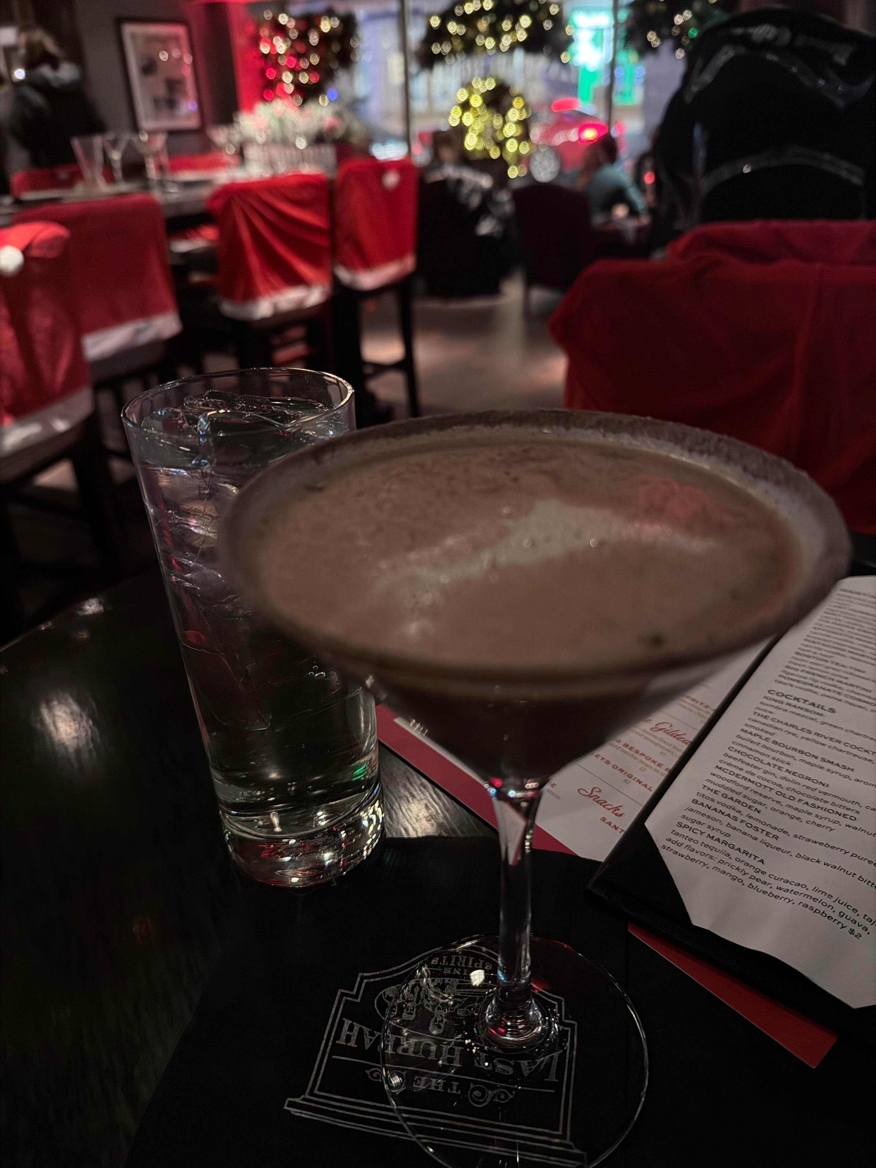 Boston Cream Pie Martini 