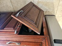 Broken kitchen cabinet